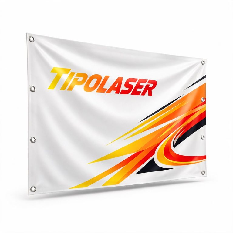 Striscione PVC - 130 x 100 cm personalizzato – Tipolaser