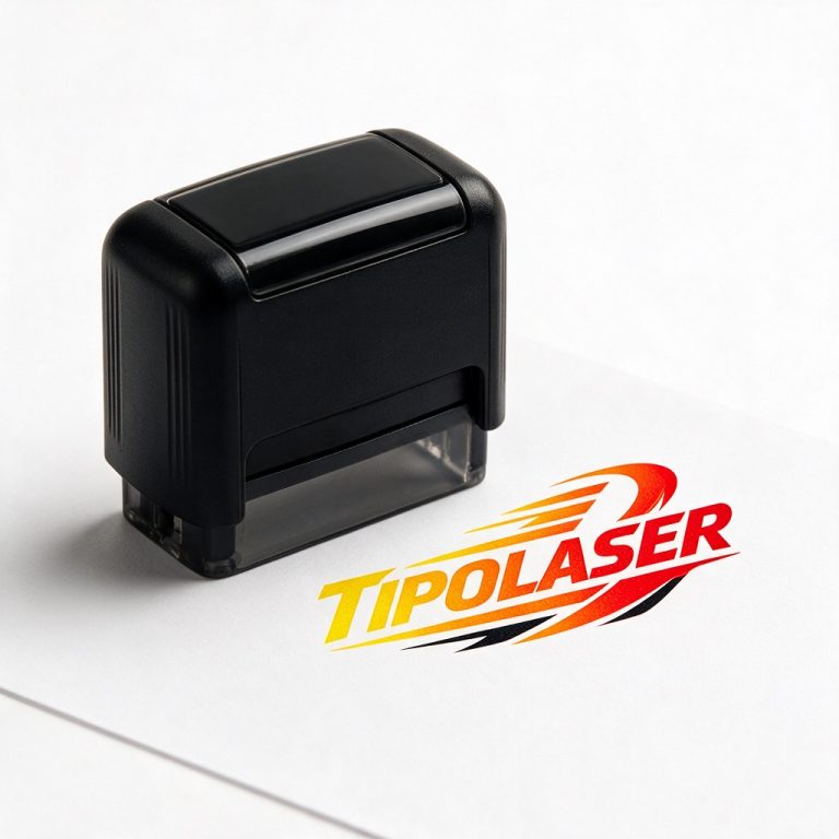 Timbro autoinchiostrante - 18 x 54 mm personalizzato – Tipolaser
